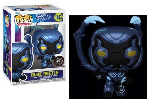 BLUE BEETLE - POP Movies N° 1403 - Blue Beetle z pościgiem