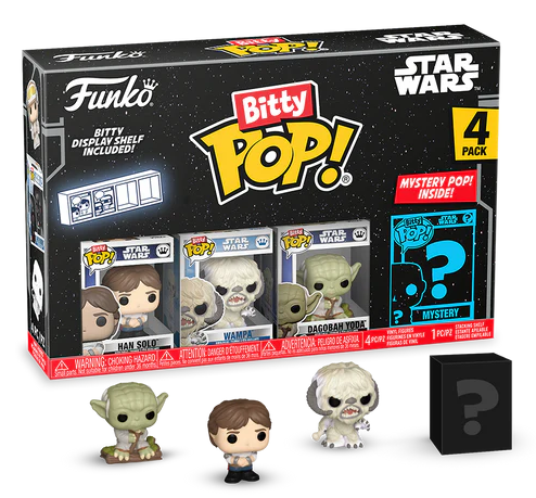STAR WARS - Bitty Pop 4 Pack 2,5 cm - Han