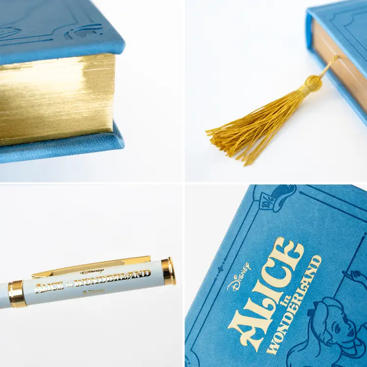 ALICE IN WONDERLAND - Pudełko upominkowe A5 Premium Notatnik + Długopis