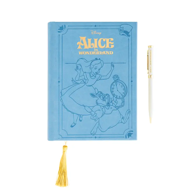 ALICE IN WONDERLAND - Pudełko upominkowe A5 Premium Notatnik + Długopis