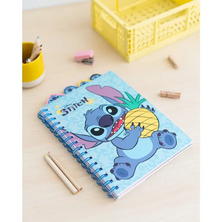 Grupo Erik Disney - Stitch - Notatnik A5 z przegródkami
