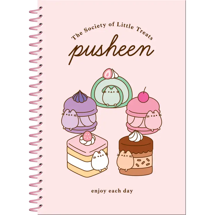 PUSHEEN - Little Treats - Notatnik A5 + Naklejki