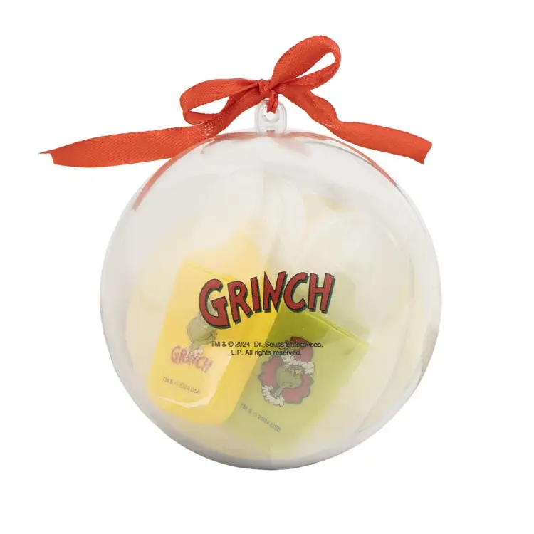 GRINCH - bombka świąteczna - pudełko na artykuły papiernicze - 7 szt.