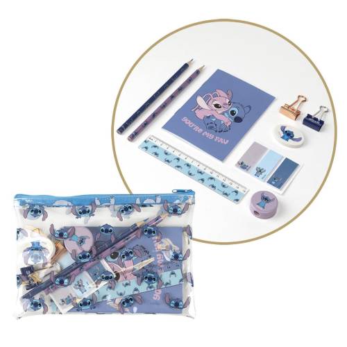 STITCH & ANGEL - You're My Fav - Zestaw papeterii 12 szt.