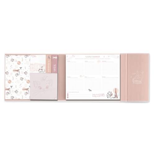 THE ARISTOCATS - Marie - Planer tygodniowy + notes blokowy