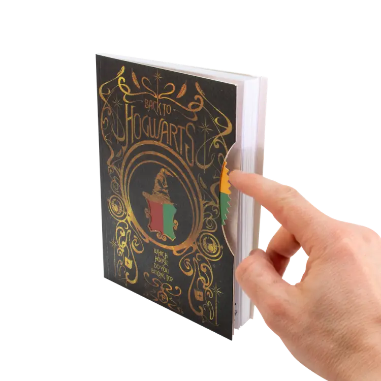 HARRY POTTER - Hoqwarts Crest - Spinner A5 Notebook