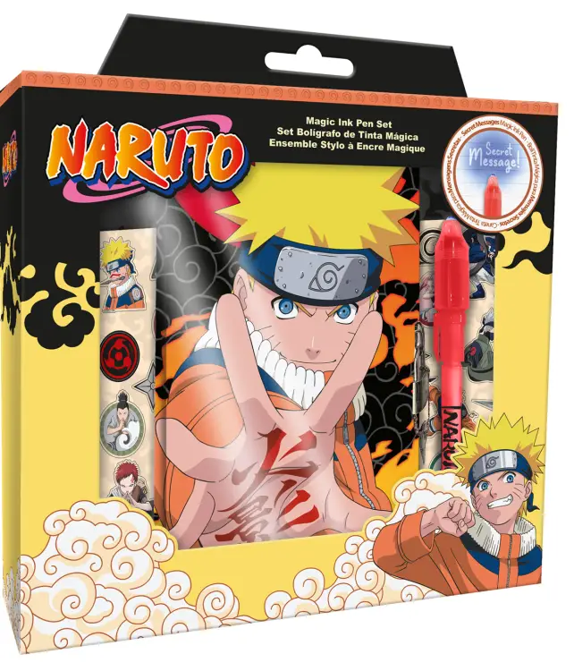 NARUTO - Zestaw pamiętnik i magiczne pióro