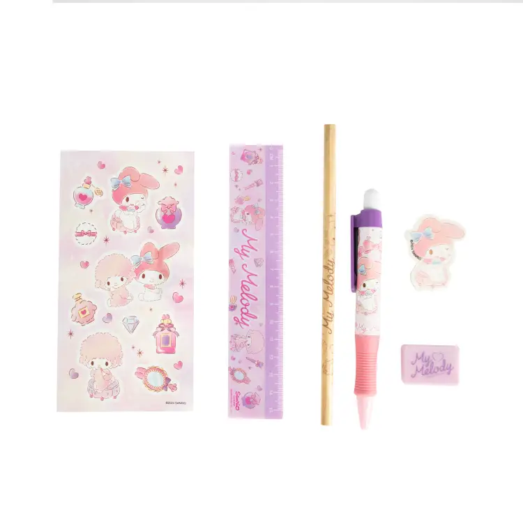 Blue Sky Hello Kitty - My Melody - Zestaw papeterii