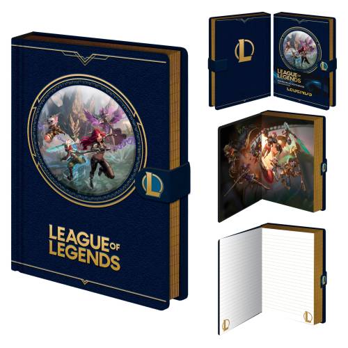 LEAGUE OF LEGENDS - Notatnik A5 Premium