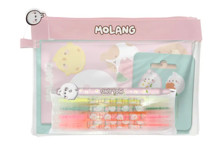 MOLANG - Blossom - Zestaw papeterii - 8 szt.