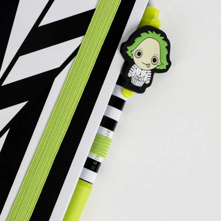 BEETLEJUICE - Zestaw Premium A5 notatnik + długopis
