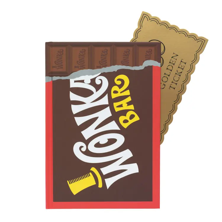 WILLY WONKA - Notatnik + Zakładka - Rozmiar A5