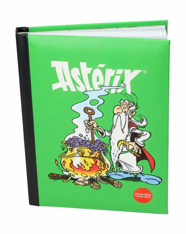 ASTERIX - Panoramix Cauldron - Notatnik z lampką "15x25x3cm"