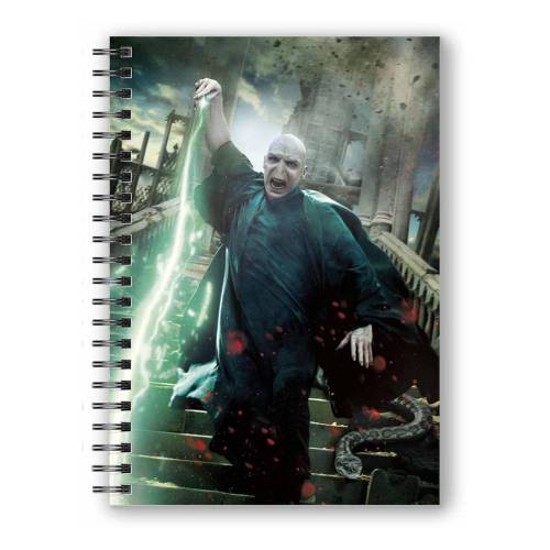 HARRY POTTER - Voldemort - Notatnik 3D z efektem soczewkowym - A5