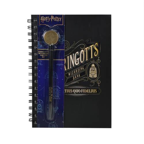 HARRY POTTER - Gringotts - Notatnik A5 Premium + długopis