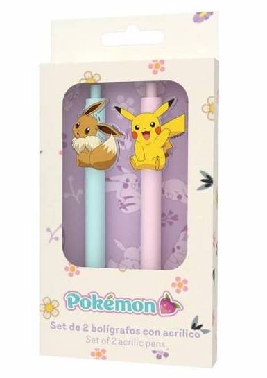 POKEMON - Flower Collection - zestaw 2 długopisów