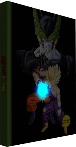 DRAGON BALL Z - Cell Final Battle - Notatnik z lampką "15x25x3cm"