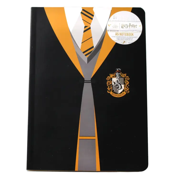 HARRY POTTER - Uniform Hufflepuff - Notatnik A5