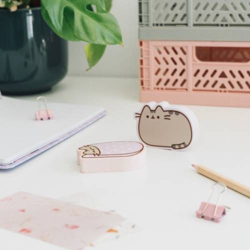 PUSHEEN - Zestaw 2 gumek Jumbo