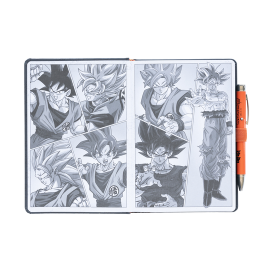 DRAGON BALL SUPER - Notatnik + długopis z projektorem - Rozmiar A5