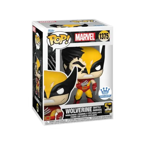 Funko POP! Marvel: Wolverine (Battle Damage) #1375