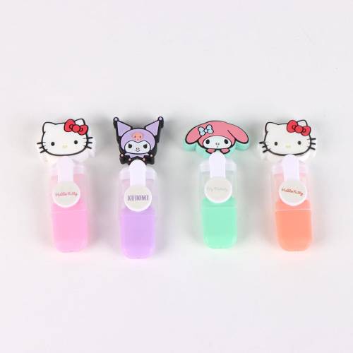 HELLO KITTY & Friends - Zestaw 4 mini zakreślaczy "głowa"