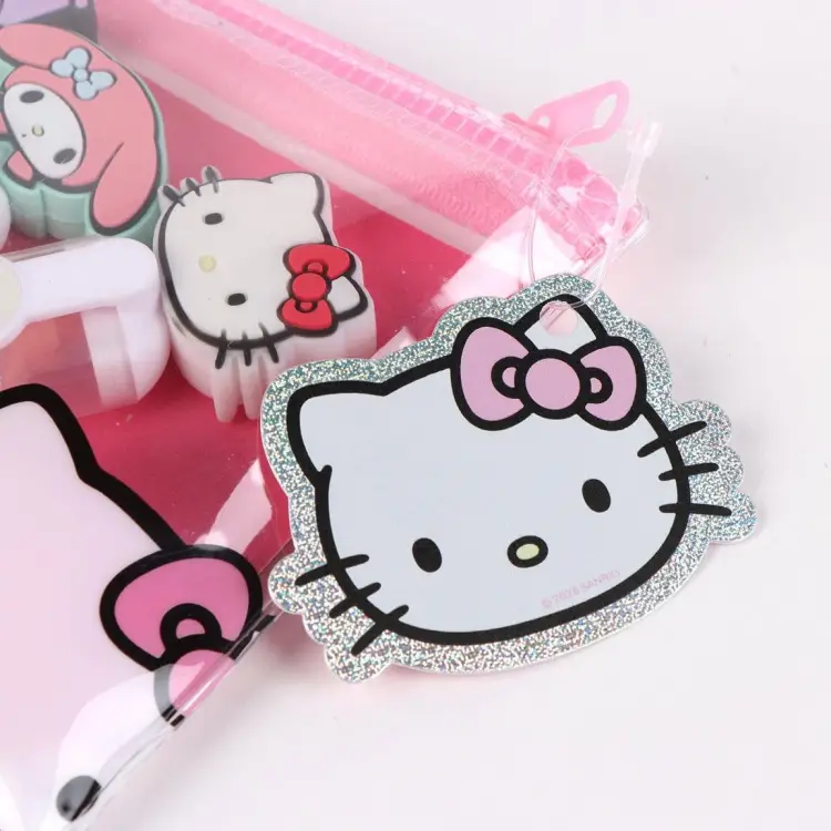 HELLO KITTY & Friends - Zestaw 4 mini zakreślaczy "głowa"