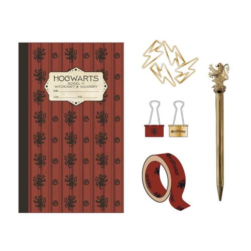 HARRY POTTER - Gryffindor - Zestaw papierniczy 6 szt.
