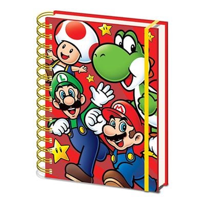 SUPER MARIO - Core Run - Notatnik A5 Wiro
