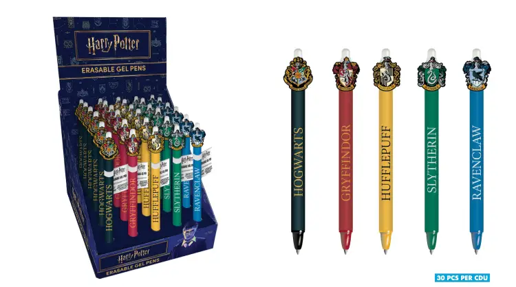 Pyramid Harry Potter - Długopis żelowy wymazywalny Head Topper (opakowanie 30 szt.)