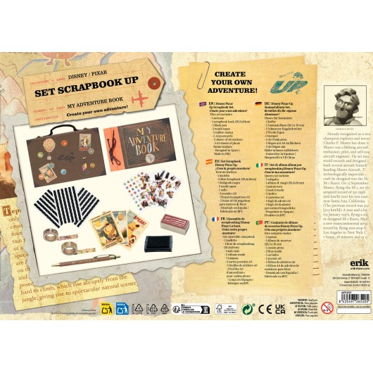 Grupo Erik Disney UP - Scrapbook Box