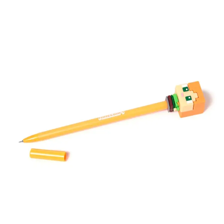 Długopis żelowy wymazywalny MINECRAFT - Chibi - Head Topper (opakowanie 36 szt.)