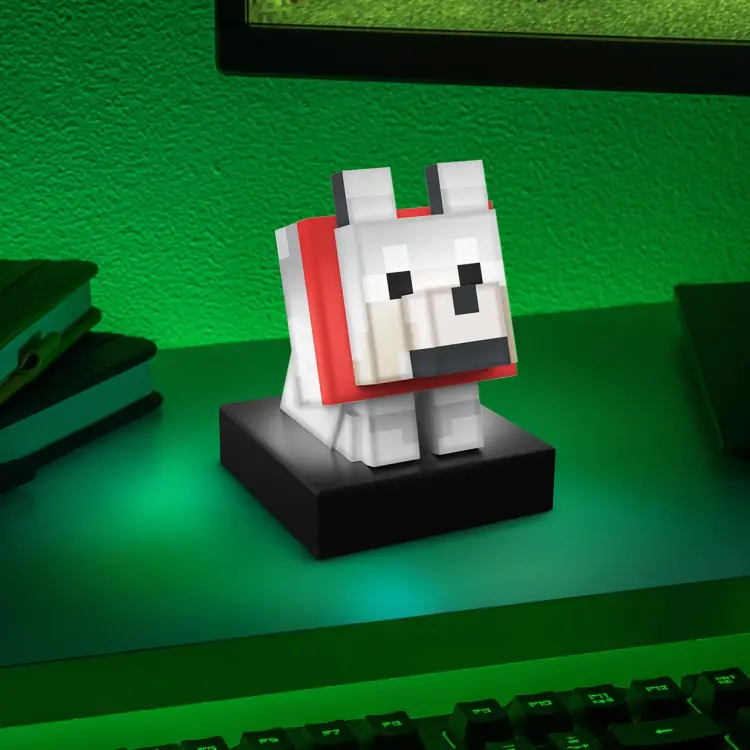 MINECRAFT - Wolf - Icon Lamp 4,3 cala