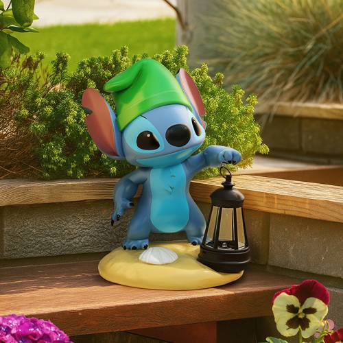 STITCH - Zewnętrzna lampa solarna "LunaGlo" 33 cm