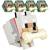 MINECRAFT - Wolf - GloBuddies Light 5,6 cala
