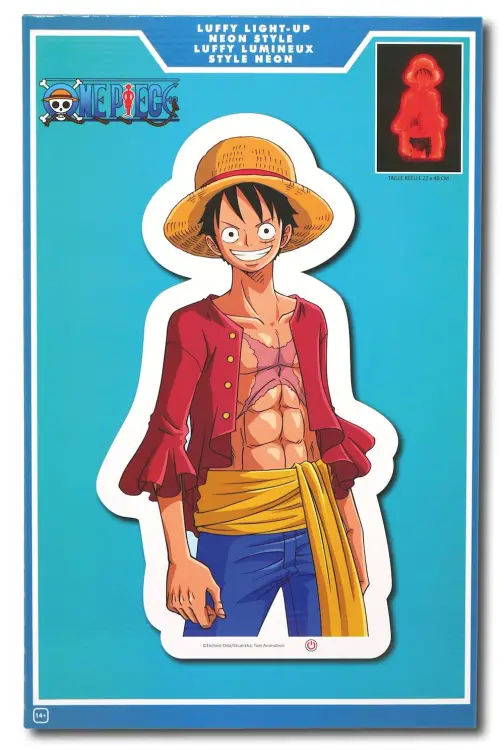 ONE PIECE - Lampa ścienna Led Luffy