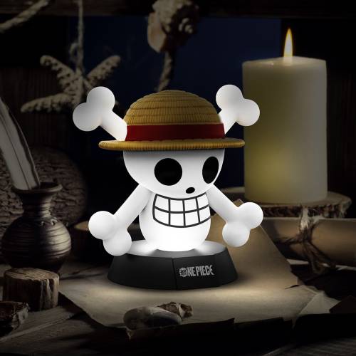 ONE PIECE NETFLIX - Jolly Roger - Icon Lamp 4,3 cala