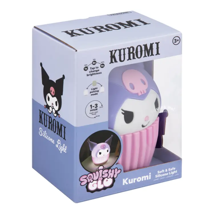 KUROMI - Silikonowa lampka "SquishyGlo" z możliwością ładowania 15 cm