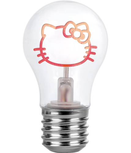 HELLO KITTY - Żarówka LED 7x12,5cm