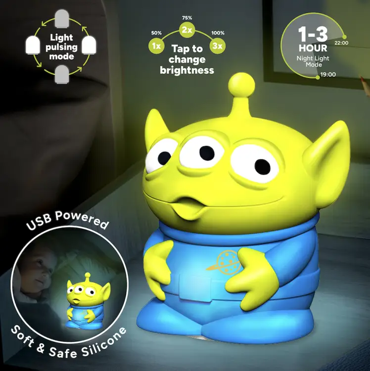 TOY STORY - Obcy - Lampka dekoracyjna "SquishyGlo" z możliwością ładowania
