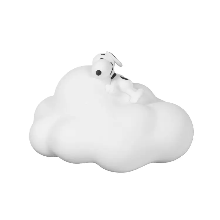 SNOOPY - Dekoracyjna chmurka świetlna - 15 cm