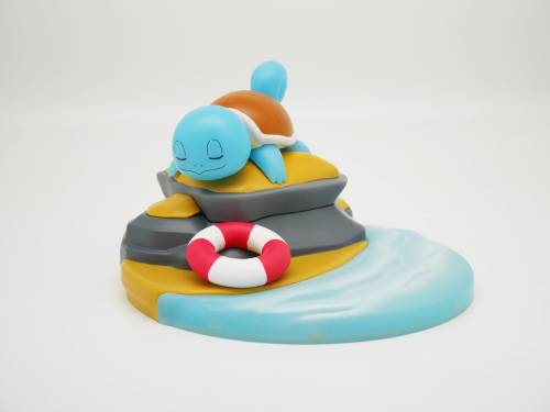 POKEMON - Squirtle - podświetlana scena LED