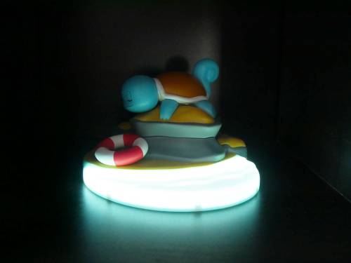 POKEMON - Squirtle - podświetlana scena LED