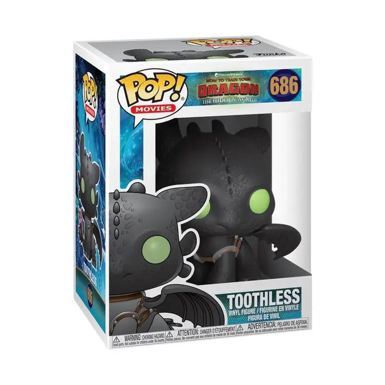 Funko POP! How to Train Your Dragon 3 - Toothless #686
