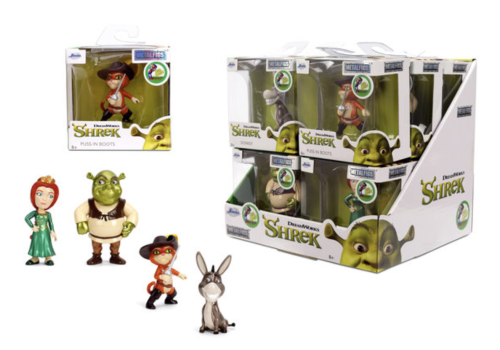 SHREK - Zestaw figurek 2,5" - 4 modele - 12 elementów - fala 1