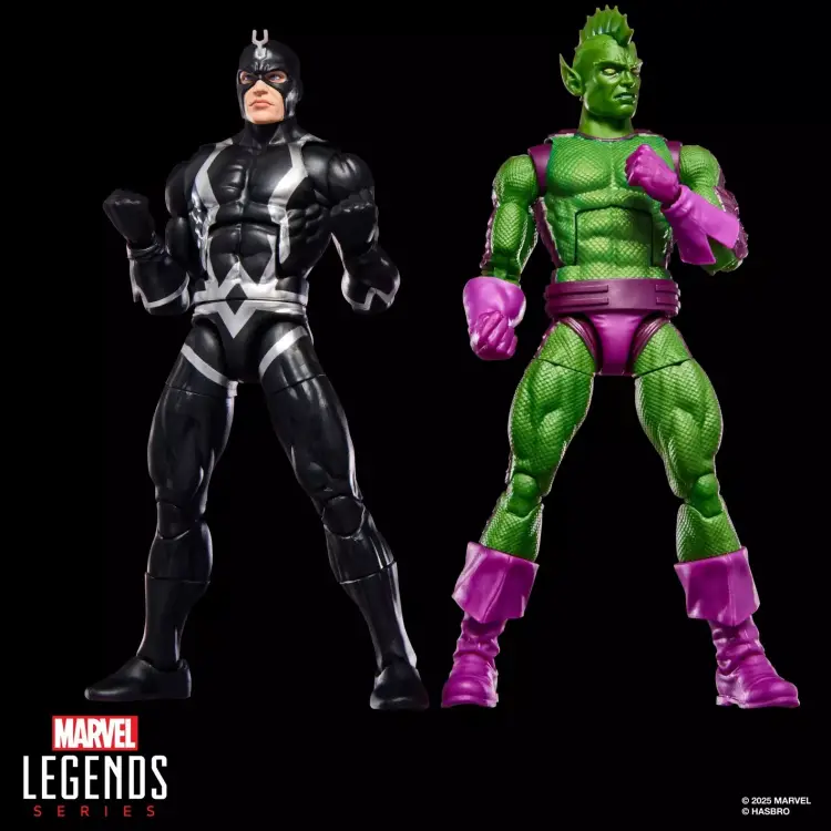 MARVEL - Inhumans Black Bolt & Triton - Figurka Legend Series 15 cm