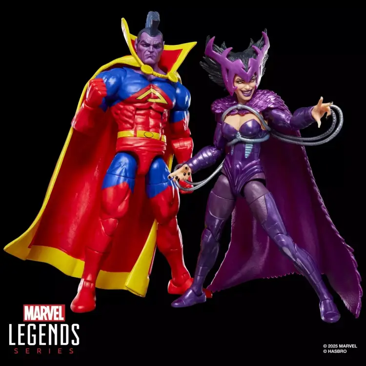MARVEL - Deathbird & Marvel's Gladiator - Figurka Legend Series 15 cm