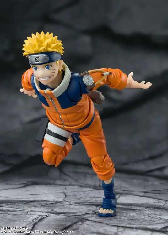 NARUTO - Naruto "Najbardziej nieprzewidywalny ninja" - Figurka S.H. Figuarts 13,5cm