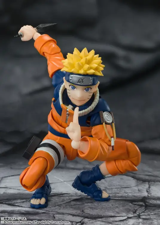 NARUTO - Naruto "Najbardziej nieprzewidywalny ninja" - Figurka S.H. Figuarts 13,5cm