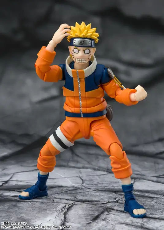 NARUTO - Naruto "Najbardziej nieprzewidywalny ninja" - Figurka S.H. Figuarts 13,5cm
